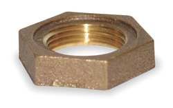 Industrial Grade 1VFP2 Locknut, Red Brass, 3/4 In, 150 PSI