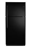 Frigidaire FFHT2126LB, Top Freezer, 20.6 Cubic Ft Refrigerator, Black