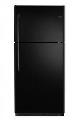 Frigidaire FFHT2126LB, Top Freezer, 20.6 Cubic Ft Refrigerator, Black