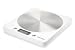Salter Slim design electronic platform kitchen scale white
