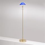 Holtkotter International 6515/1 PB-BL Halogen Floor Lamp