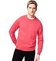 2" Longer Blue Harbour Pure Cotton Jumper