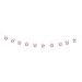 Imported Felt 3-Peak Crown Pennant Flags Bunting Garland Banner Birthday Decor Pink RS.140.00