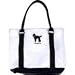   - Black Poodle Fashion Tote