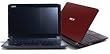Acer AO532h-2406 10.1-Inch Garnet Red Netbook - Up to 10 Hours of Battery Life