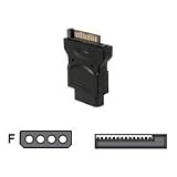StarTech.com - Power adapter - 15 pin SATA power - 4 pin internal power, 4 pin mini-power connector (F)