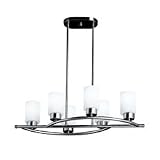 Kichler Modena Six-Light Convertible Chandelier