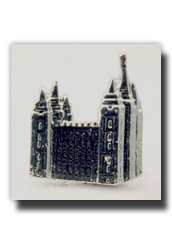 Salt Lake LDS Temple Tie Tack and Lapel Pin (Silver) - Salt Lake City Temple Silver Color Neck Tie Tack and Lapel Pin - Salt Lake Mormon Temple Tie Tack and Lapel Pin for Wearing to Church - LDS Salt Lake City, Utah Tie Tack and Lapel Pin - Inexpensive Mens Silver Color Tie Tack and Lapel Pin - Cheap Boys Tie Tack - Tie Tack and Lapel Pin Clothing Accessory - Tie Tack and Lapel Pin Jewelry - Silver Color Tie Tack and Lapel Pin for Suit or Neck Tie