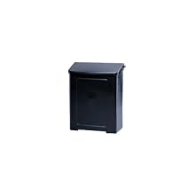 Impact 1103 Safe-Use Plastic Sanitary Napkin Receptacle, 10-5/8" Length x 9" Width x 4-5/8" Height, Black (Case of 4)