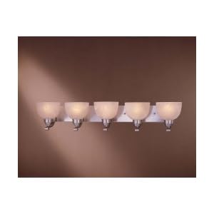 Minka Lavery Paradox 5425-84 Large Glass 5 Light 500w (7H x 37W) Vanity Lighting in... by Minka