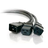 6FT 1 TO 2 PWR SPLITTER CORD C20 TO 2 C19