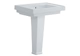 1151-00 Novecento Vitreous China Single Hole Basin in White