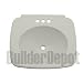 Bancroft 24" Lavatory Basin With 4" Centers, Ice Grey