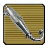 OFNA Racing Inline Pipe, Polished, RPM: Jammin JP-2 by OFNA Racing
