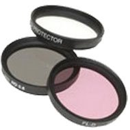 Filter Set with Pouch For For Canon EOS Rebel XS XT XTI XSI T1I T2i T3i T3 T1 40D 50D 60D That Use Canon Lenses (18-55mm, 75-300mm, 50mm 1.4, 55-200mm)