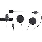 Midland AVP-H1 Open Face Helmet Headset w/ Boom Microphone
