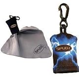 Alpine Innovation Spudz Microfiber Lens Cleaning Cloth SPBL01 Blue Lightning