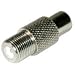 Cables To Go - Video adapter - RCA (F) - F connector (F) - silver (pack of 10 )