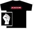 AMEN - Fist Logo - Black "Inside Out Print" T-shirt