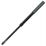 21 in. Expandable Police Baton, Rubber Grip
