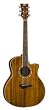 Dean Exotica Acoustic-Electric Guitar, KOA Wood