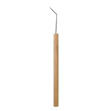 American Educational Curved Teasing Needle with Wood Handle, 5-1/2" Length (Bundle of 50)