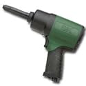 SK Hand Tool 92135-2 Pro-Gun Magnesium Composite Air Impact Wrench - 1/2" Drive with 2" Extended Anvil