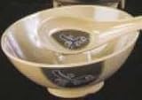 Traditional Japanese Soup or Rice Bowl - 5.74" 15 oz - Made of Melamine.