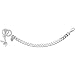 Officially Licensed PLAYBOY Jeweled BUNNY CIRCULAR Chain Bracelet