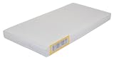 Kub Complete Cot Bed Mattress (70 cm x 140 cm, White)