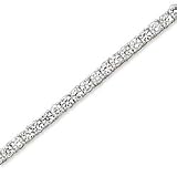 Sterling Silver 3mm CZ Tennis Bracelet