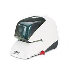 5050 HeavyDuty Flat Clinch Electric Stapler 50Sheet Capacity White