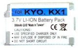 Replacement Lithium-ion Battery for Kyocera KX1