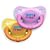 BornFree 2x Pacifiers for Day and Night Use 0-6 months BPA FREE