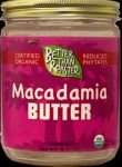 Organic Raw Macadamia Nut Butter, 8oz - Nuts Soaked and Germinated