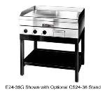 36 in E24 Series Griddle, Electric, Thermostat