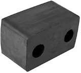 IMPERIAL 4835 RUBBER BUMPER 6.12HX3.62WX3.5D