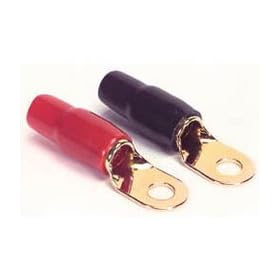 Gold Ring 1/0 AWG 3/8" 2 Pair