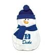 Duke Blue Devils 22" Plush Snowman Pillow - NCAA College Athletics
