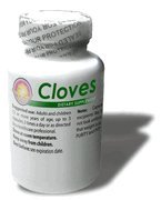 Cloves, 500mg, 100 capsules