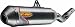 FMF Q4 Q 4 Ti Slip On Exhaust Kawasaki KXF 250 09-11