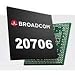 BCM20706UA1KFFB1G, Bluetooth v4.2 (BLE) Smart SOC Class I/Class II IoT 2Mbps 3.3V 49-Pin FCBGA Tray (5 Items)