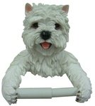 Westie TerrierToilet Paper Tissue Holder
