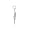 Sterling Silver LIGHTNING BOLT ZAP- ZIG ZAG CHARM