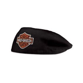 Harley-Davidson® Men's Bar & Shield Cloth Ivy Cap / Hat. 100% cotton. Six-panel styling. Pre-curved bill. Embroidered Bar & Shield logo on front. 99581-08VM