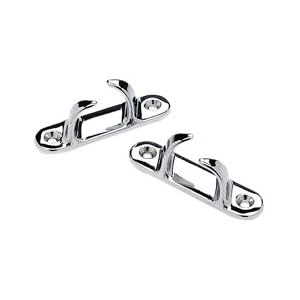 BOW CHOCK 3 1 2 CHROME PLATED ZINC by