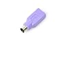 Value PS/2 - USB Tastatur Adapter violett