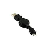 OLIVIASPHONES MICRO USB RETRACTABLE USB CHARGER CABLE FOR HTC DESIRE MOBILE PHONE