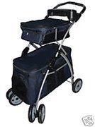 Navy Blue Strong & Easy Pet Stroller