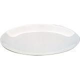 Porcelain Whiteware Crockery Set - Serving Platters Oval Coupe Platter 51cm 20 (Single)